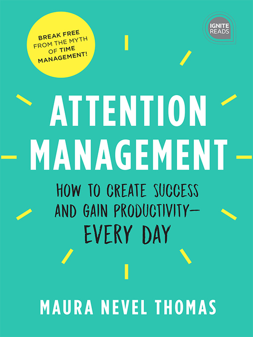 Title details for Attention Management by Maura Thomas - Available